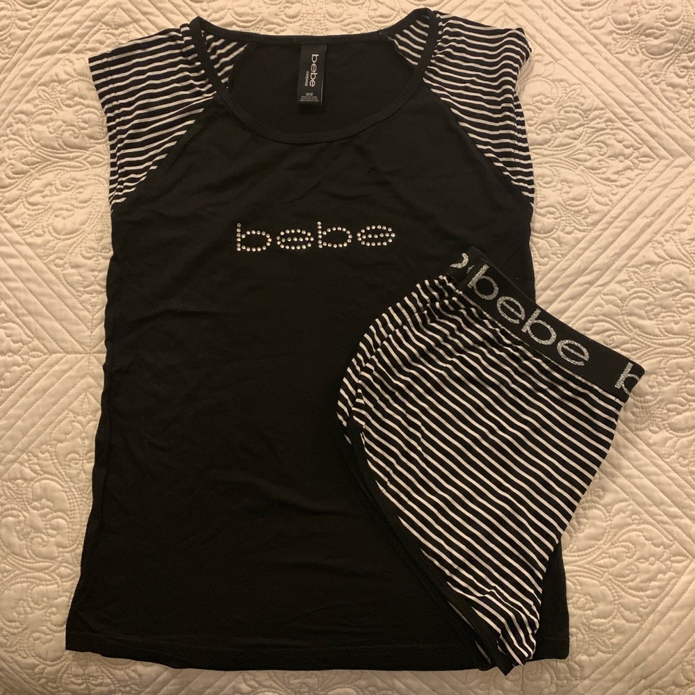 NWT Bebe 2-Piece Pajama Set - Picture 3 of 8